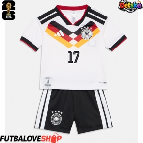 Dres Nemecko Florian Wirtz #17 Domáci pre deti MS 2026 Krátky Rukáv (+ trenírky)